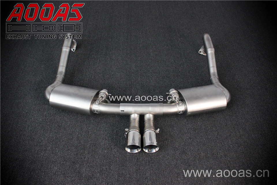 Porsche New Kaman Boxster All SS304 / Valvetronic Muffler System